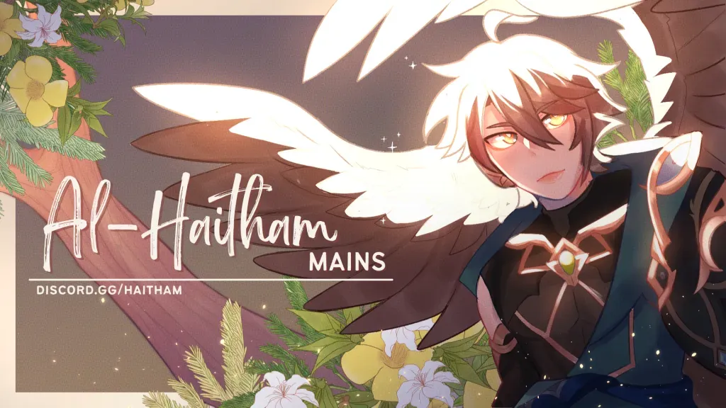 Alhaitham Mains Discord server banner