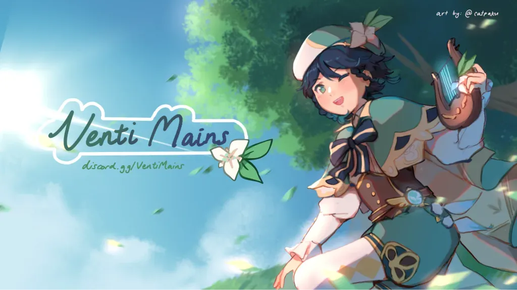 Venti Mains Discord server banner
